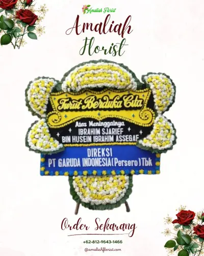 Papan Bunga Duka di Sigando
